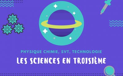 Les sciences en 3ème