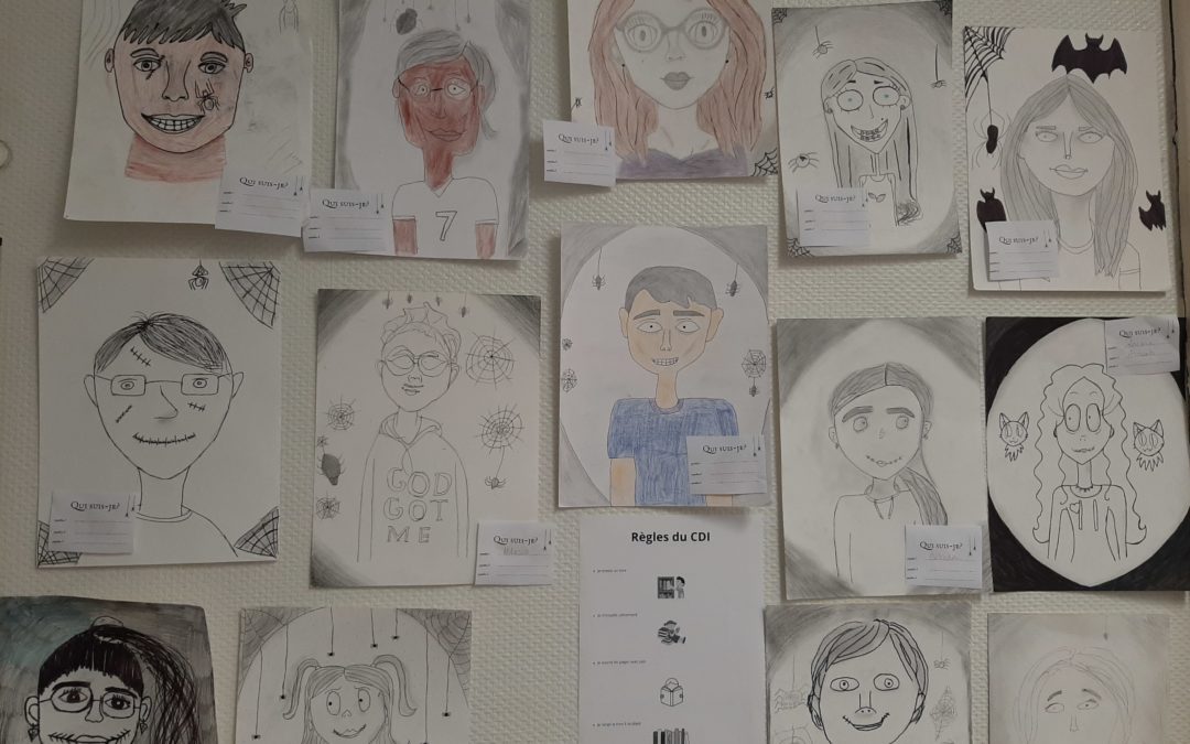 Une exposition pleine d’énigmes au CDI Saint Amand Montaut