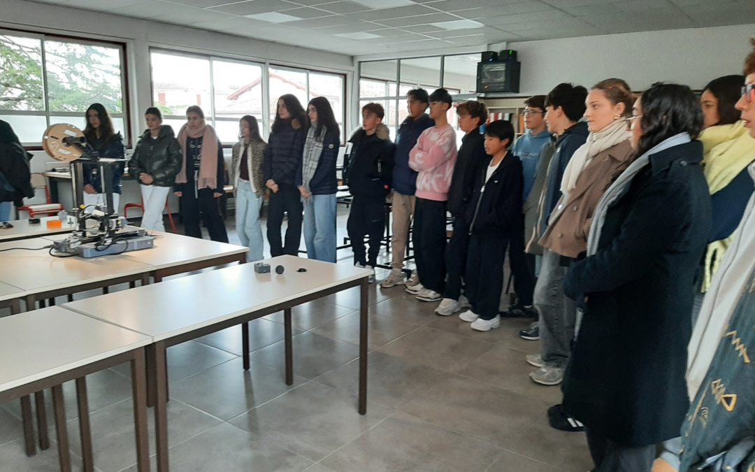 Les 3è au forum des voies professionnelles