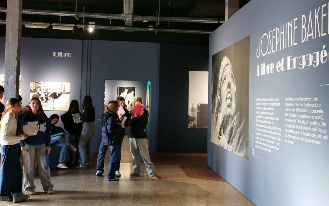 Les 3è LCEA visitent Joséphine Baker au DIDAM