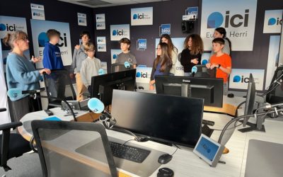 L&rsquo;équipe de Radio STA visite ICI Pays Basque !