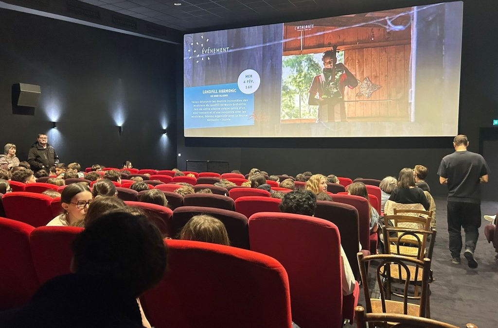 Quand le cinéma mène à la musique : les 3èmes à l&rsquo;Atalante