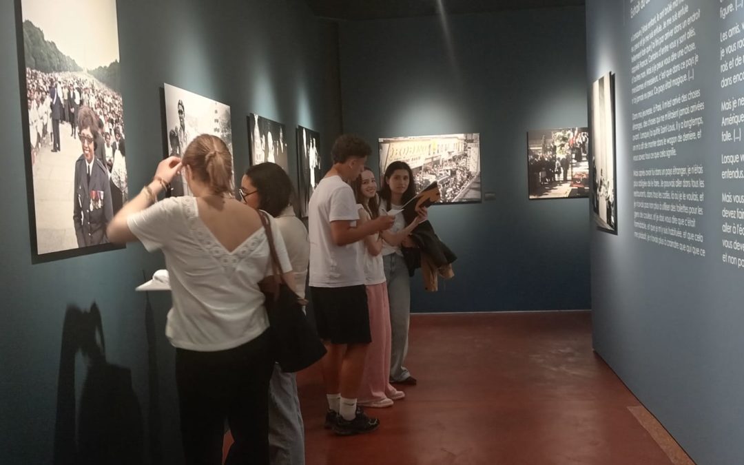 Les 3è de Saint Amand Montaut à la rencontre de Joséphine Baker