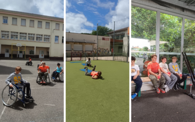 Les élèves de l’AS découvrent le handisport au collège Saint-Amand
